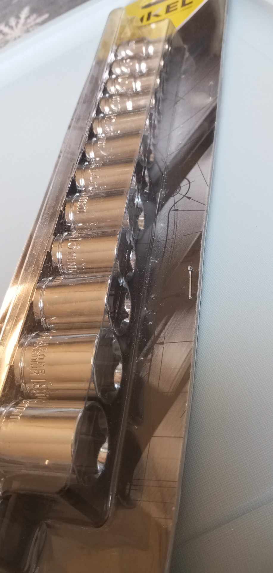 Sada nástrčkových klíčů Reikel 3/8" 8 mm-19 mm