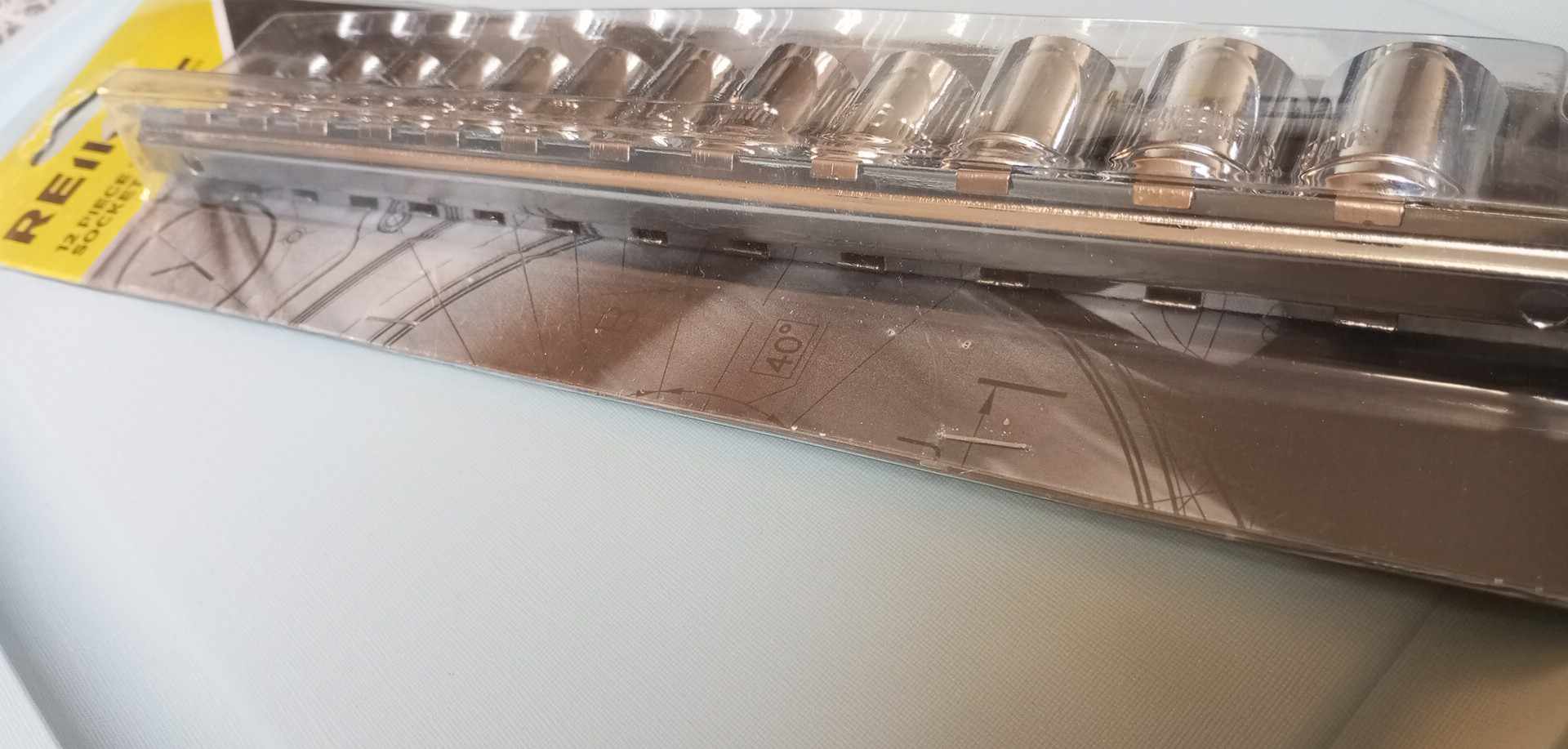 Sada nástrčkových klíčů Reikel 3/8" 8 mm-19 mm