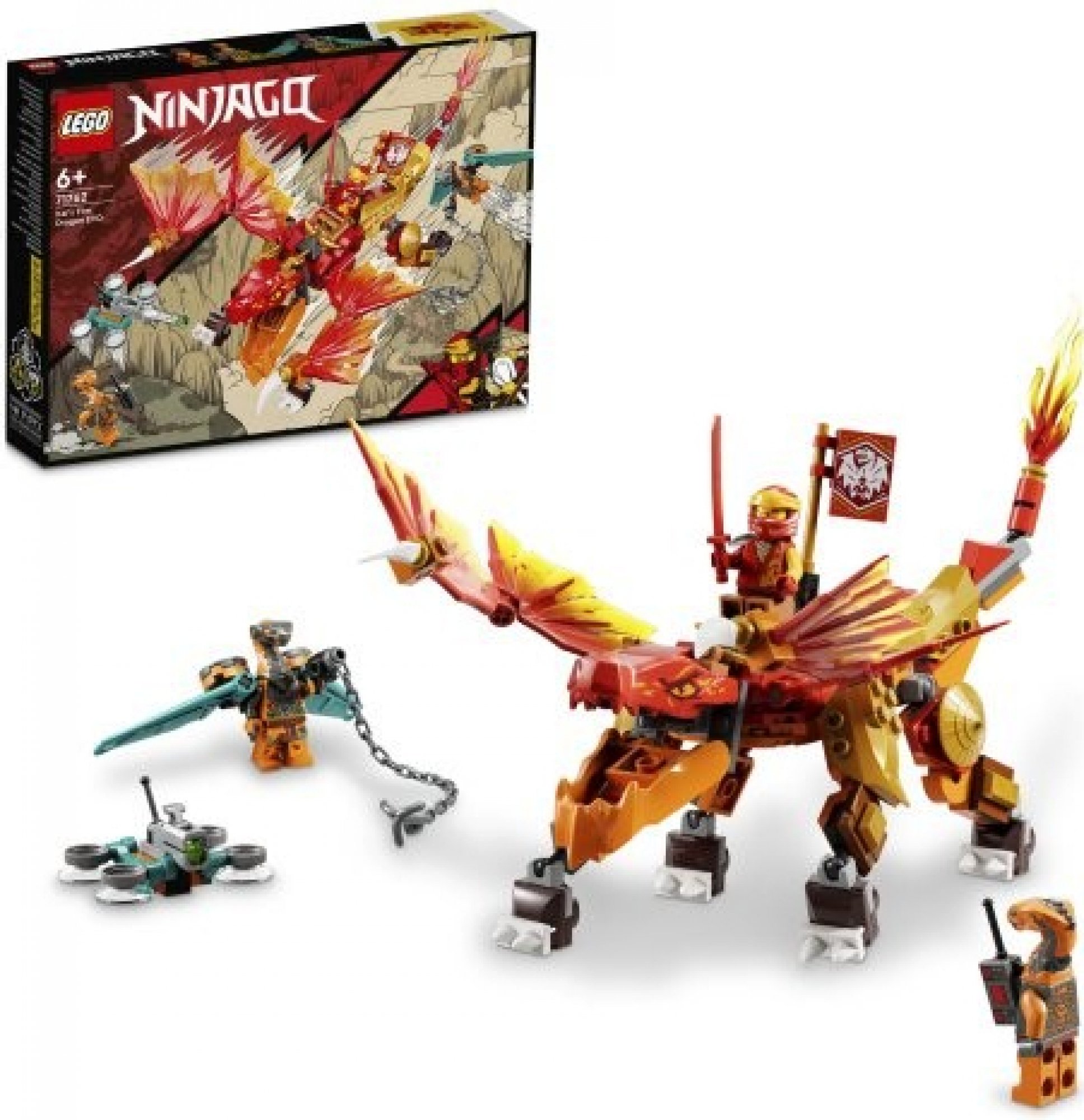 LEGO® NINJAGO® 71762 Kaiův ohnivý drak
