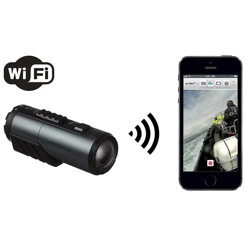 Kitvision Rush HD100W voděodolná outdoor kamera WIFI - černá