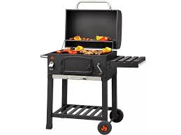 GrillMaster Zahradní gril na dřevěné uhlí American BBQ