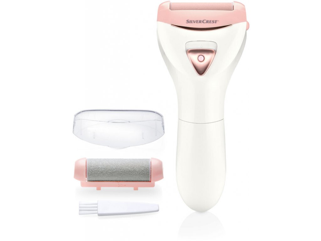 Odstraňovač ztvrdlé kůže Silvercrest PERSONAL CARE SHE 3 E3 růžový