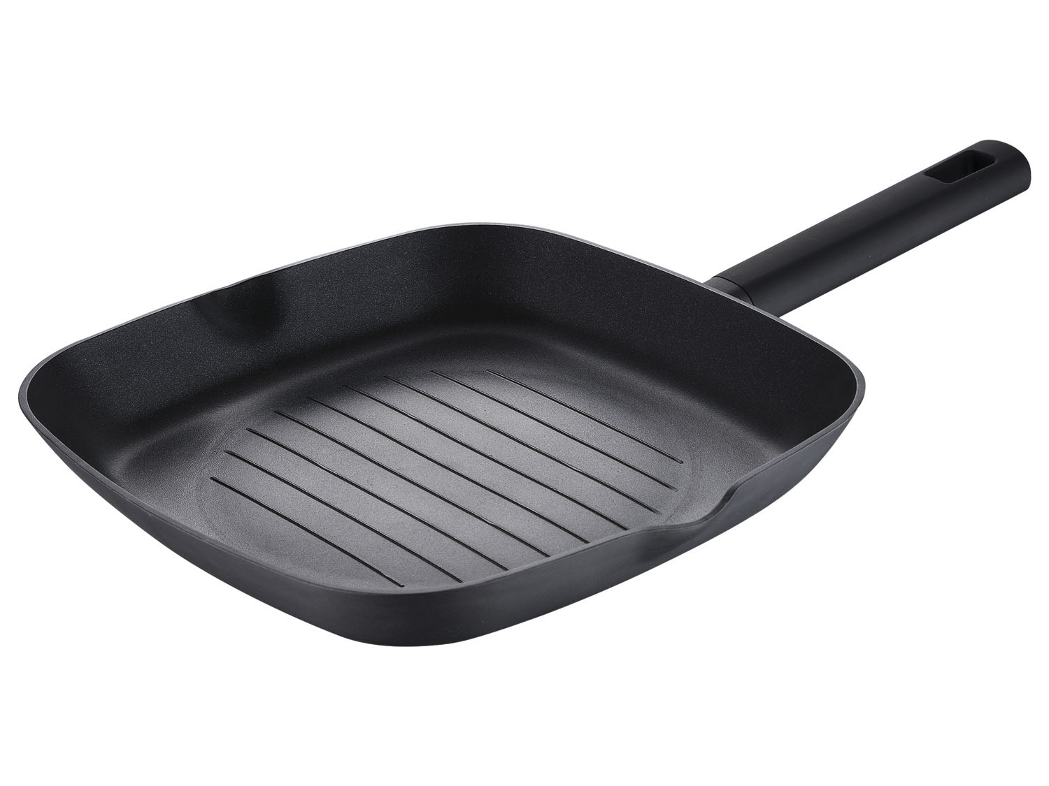 Grilovací pánev z kovaného hliníku Masterpro Ø 28 cm