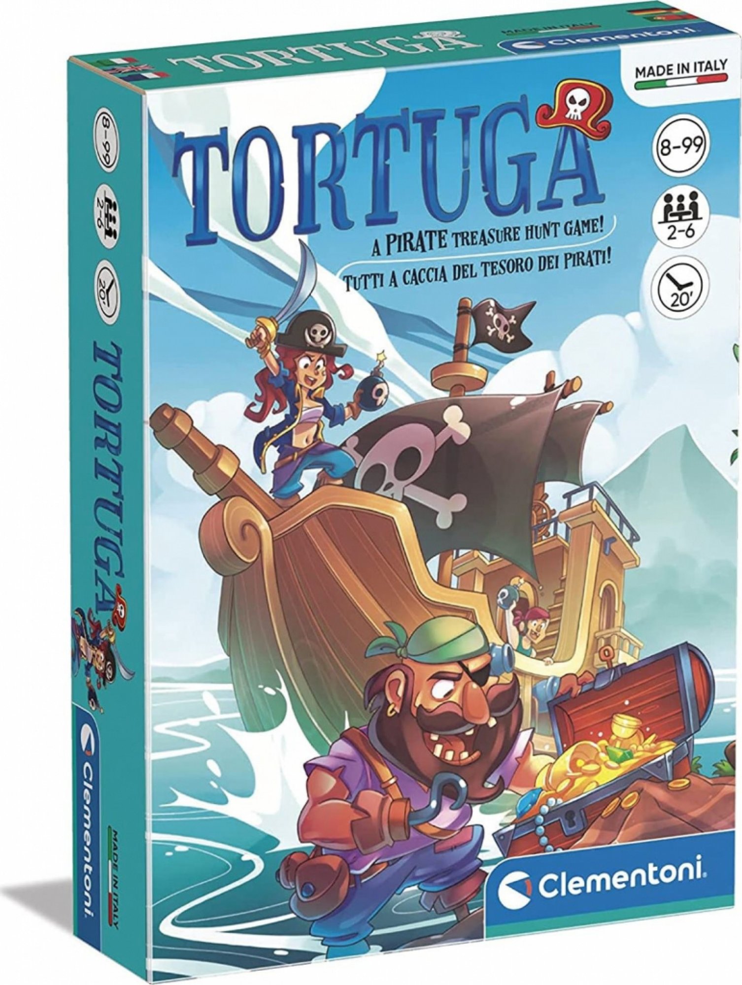Karetní hra Clementoni Tortuga