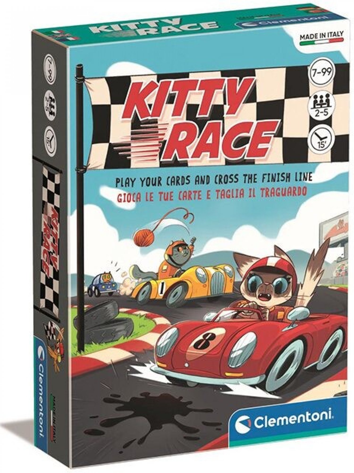 Karetní hra Clementoni Kitty Race