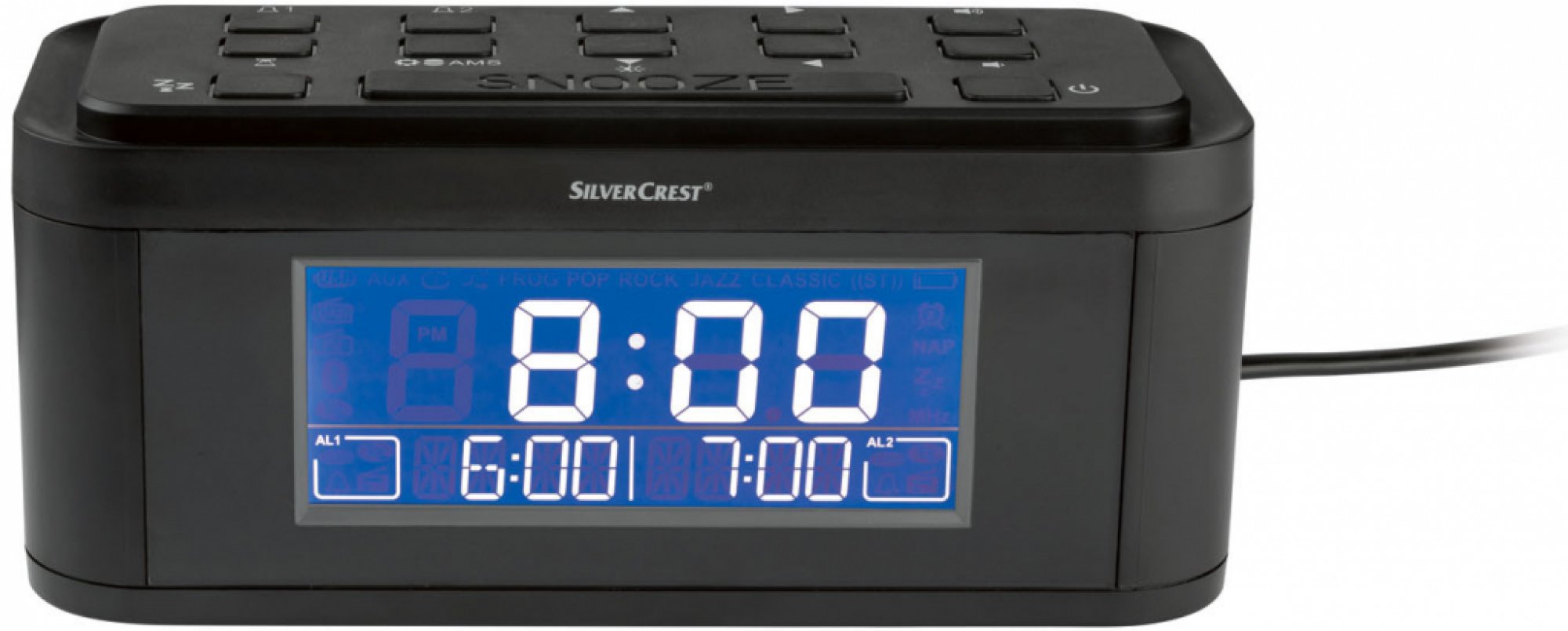 Radiobudík SILVERCREST SUR 50 A2 černá