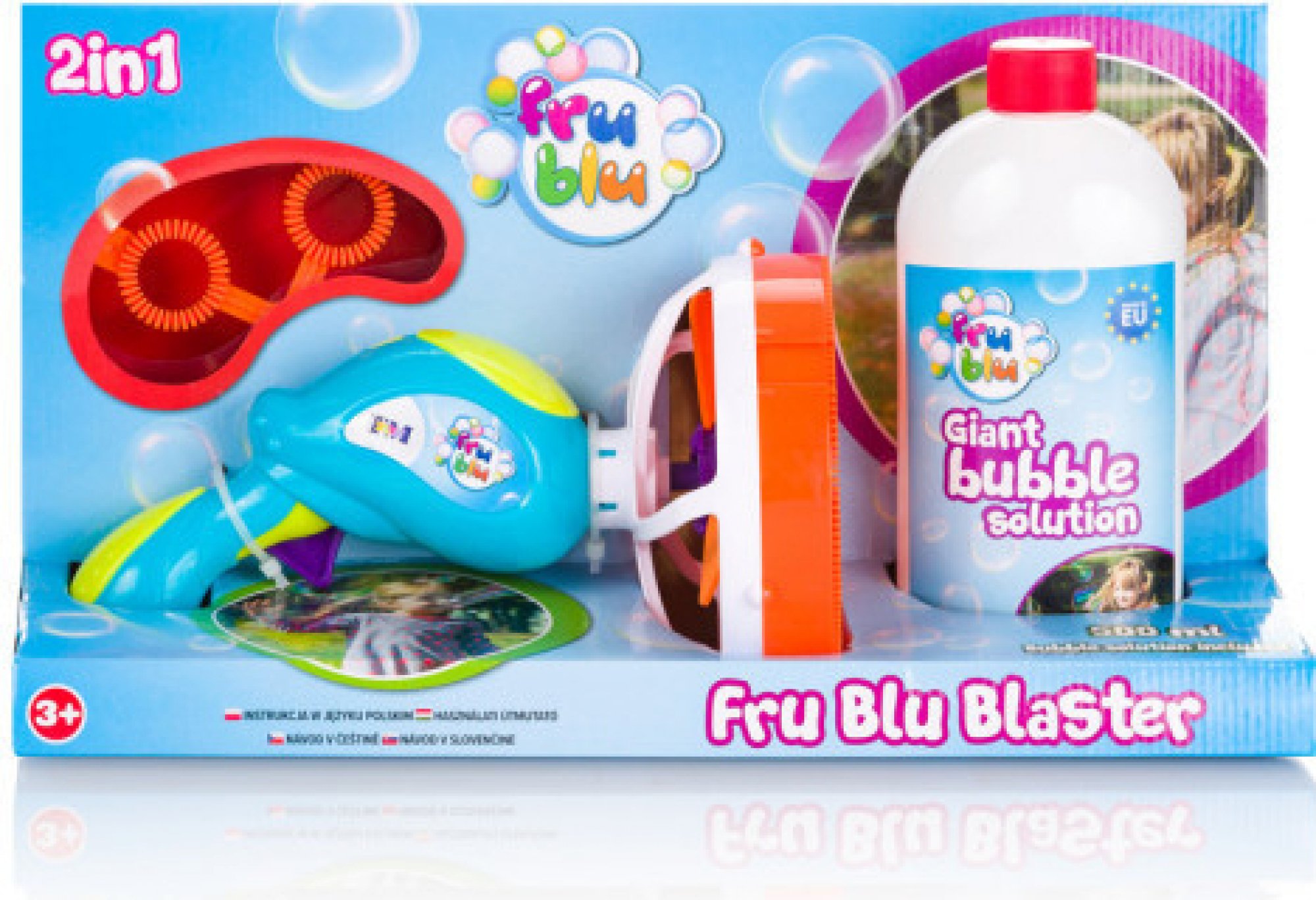 Bublifuková pistole TM Toys Fru Blu blaster