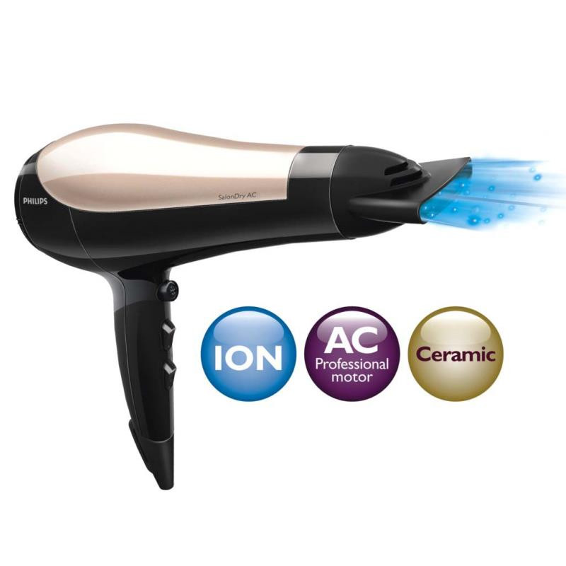 Fén Philips SalonDry Control HP8195/00 černý/hnědý