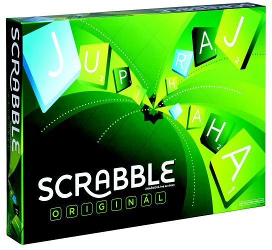 Hra Scrabble Original - Mattel - česká verze Y9620