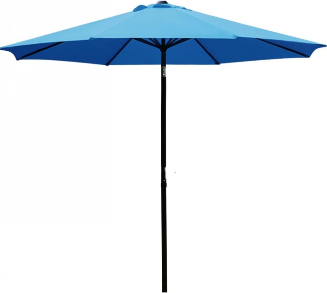 Polohovatelný zahradní slunečník TS-180T 180 cm, modrý