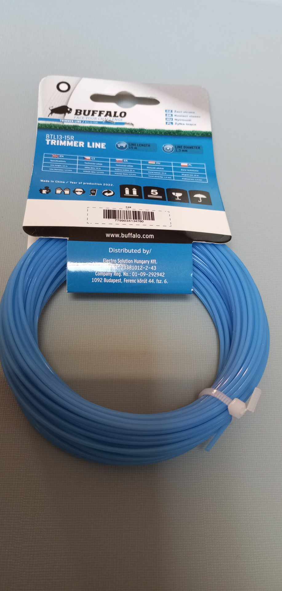 Struna do strunové sekačky 1.3 mm Buffalo Btl13-15r