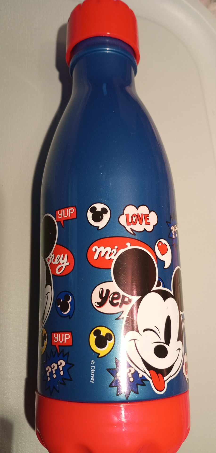 PLASTOVÁ LÁHEV MICKEY MODRÁ 500ML