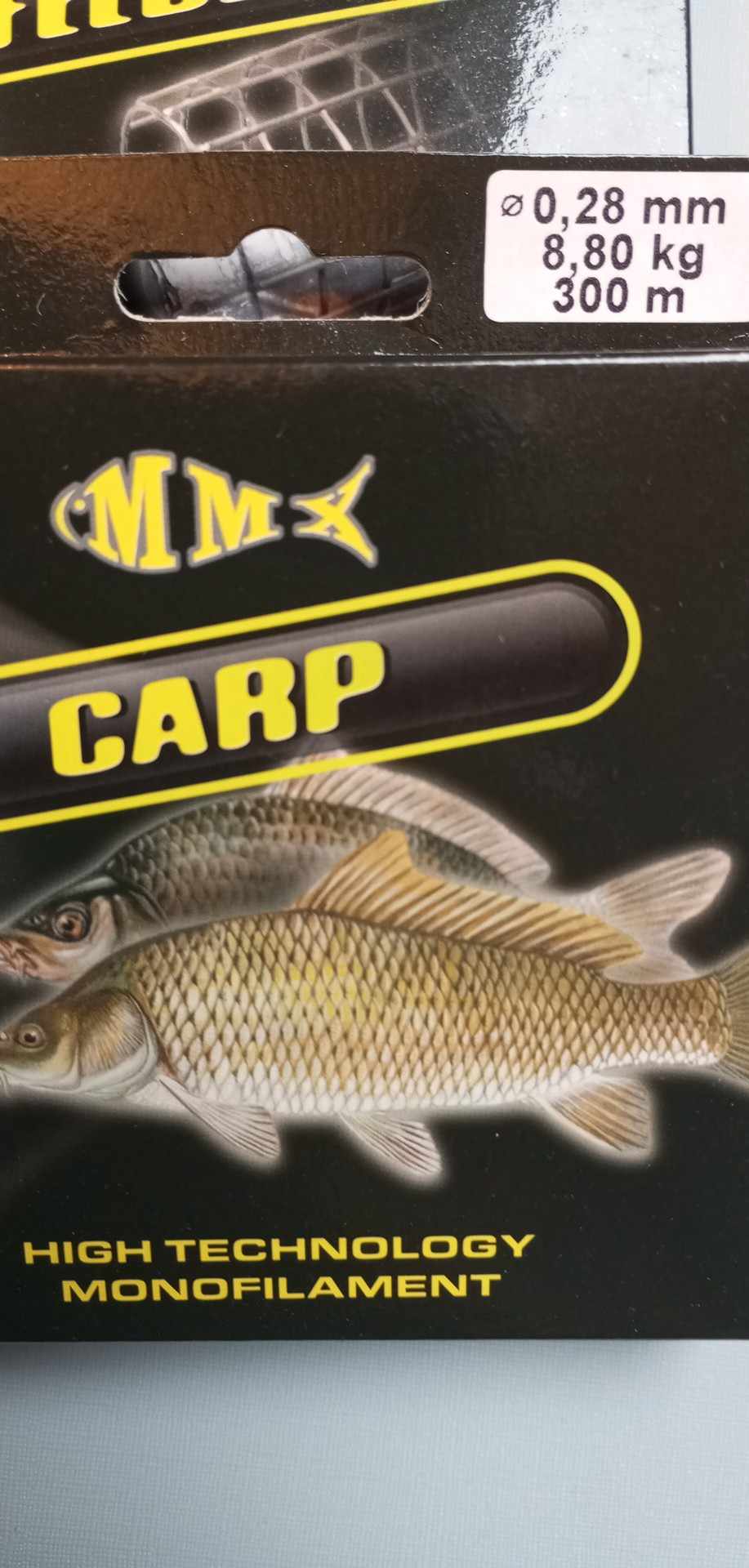 Vlasec na ryby MM Carp 300m - 0,28mm - 8,8 kg