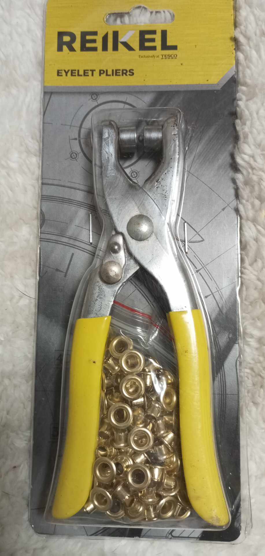 Očkovací kleště Reikel s náhradními očky -145 mm