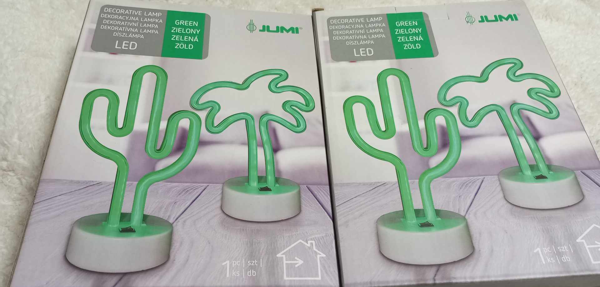 LED DEKORAČNÍ SVÍTIDLO JUMI PALMA 1X1W