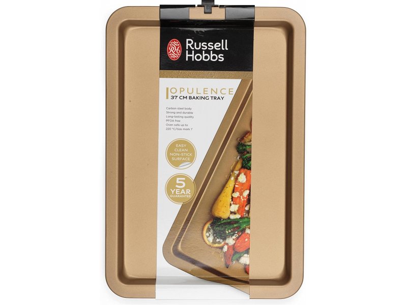 PEČÍCÍ PLECH RUSSELL HOBBS 37X25CM ZLATÝ