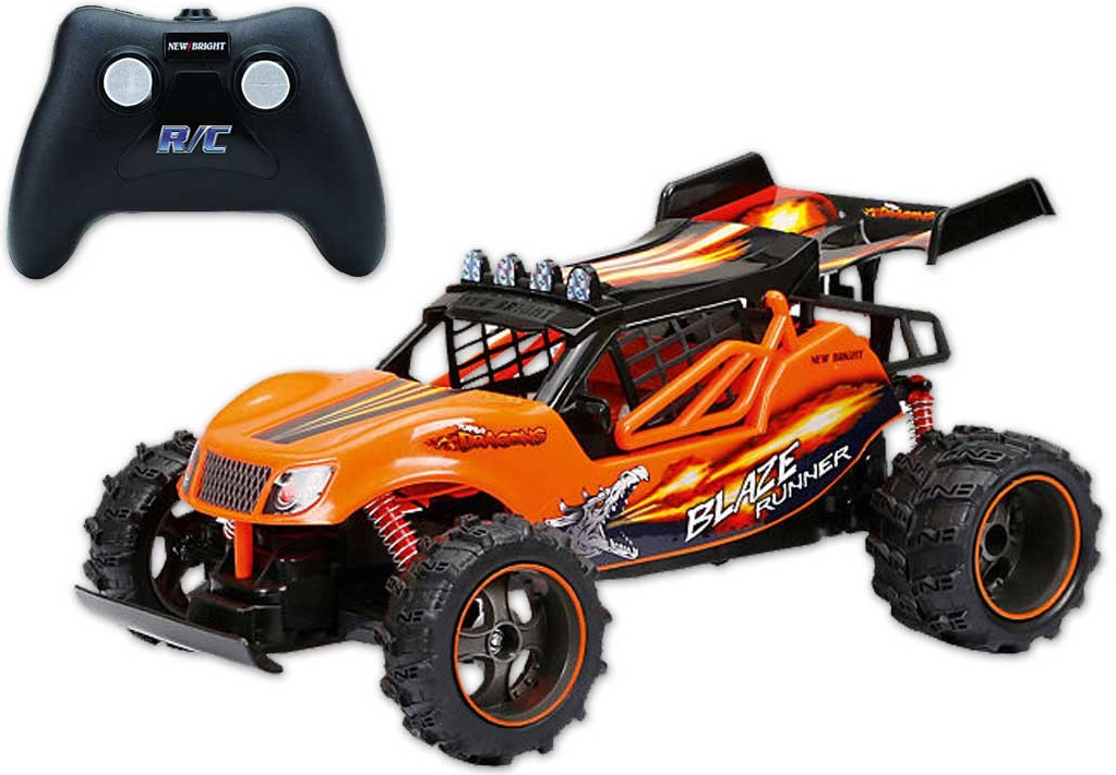 RC BUGINA New Bright Turbo Dragon Vortex Buggy 1:14