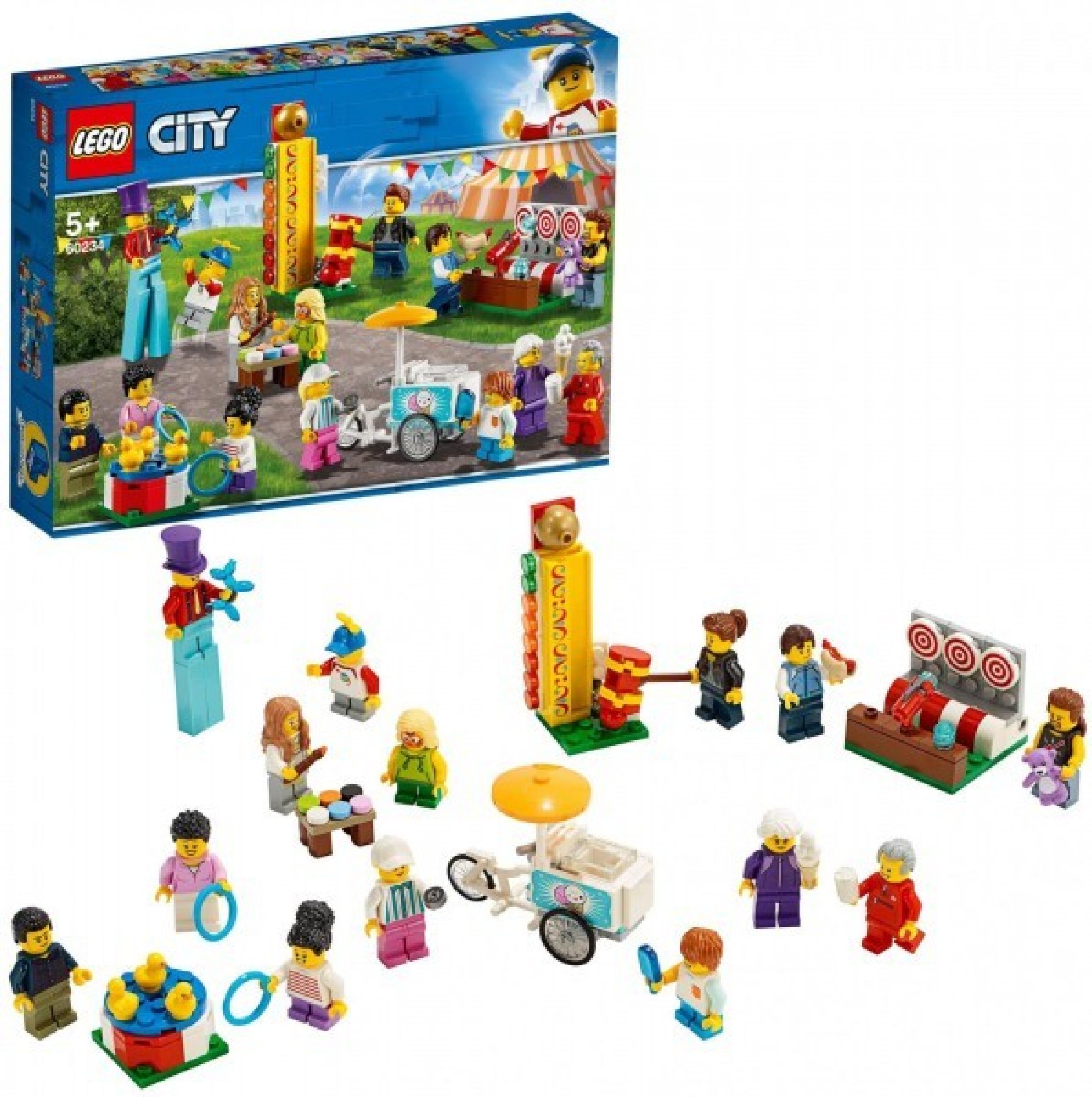 LEGO® City 60234 Sada postav Zábavná pouť