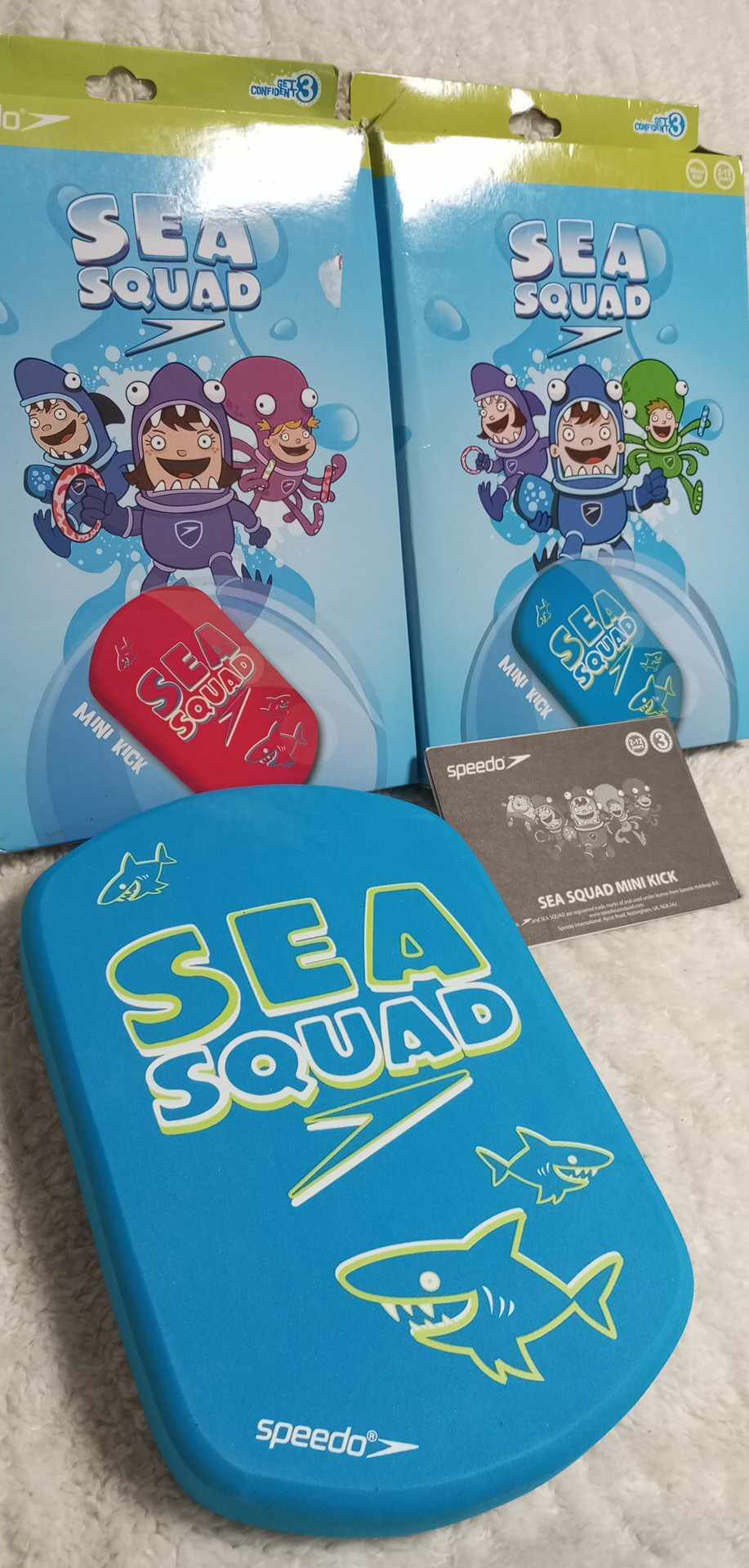 Dětská plavecká deska Speedo Sea Squad - modrá