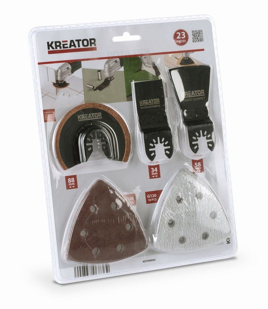 Sada pro multifunkční brusky 23ks KREATOR KRT990045