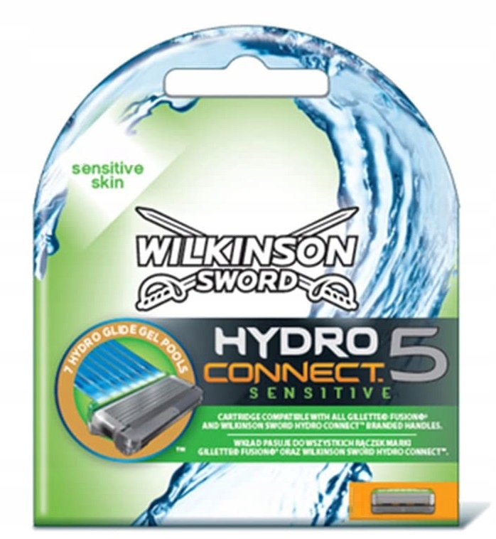 4 x Holicí hlavice Wilkinson Hydro 5 Connect Sensitive