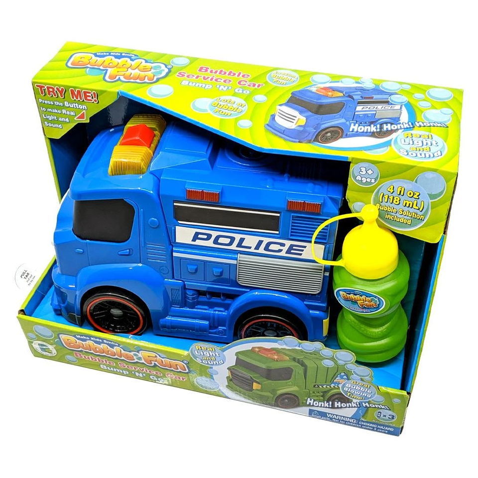 Policejní auto - bublinová zábava Bump N' Go Bubble