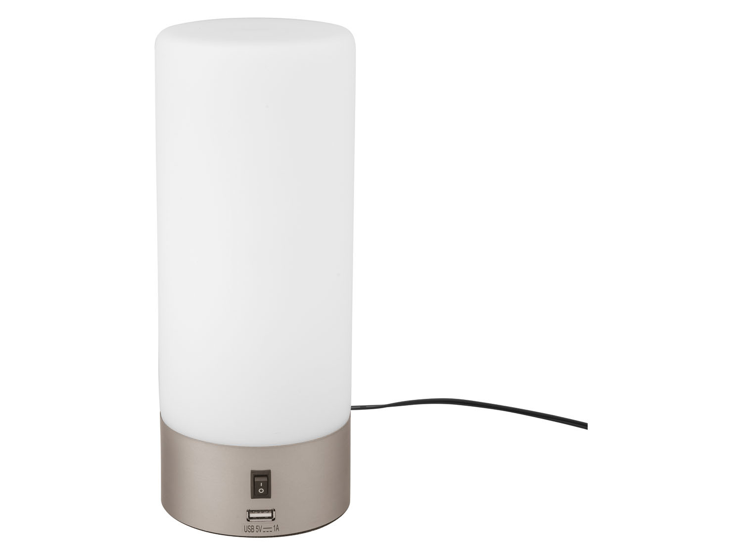 Stolní LED lampa s USB - LIVARNO válec