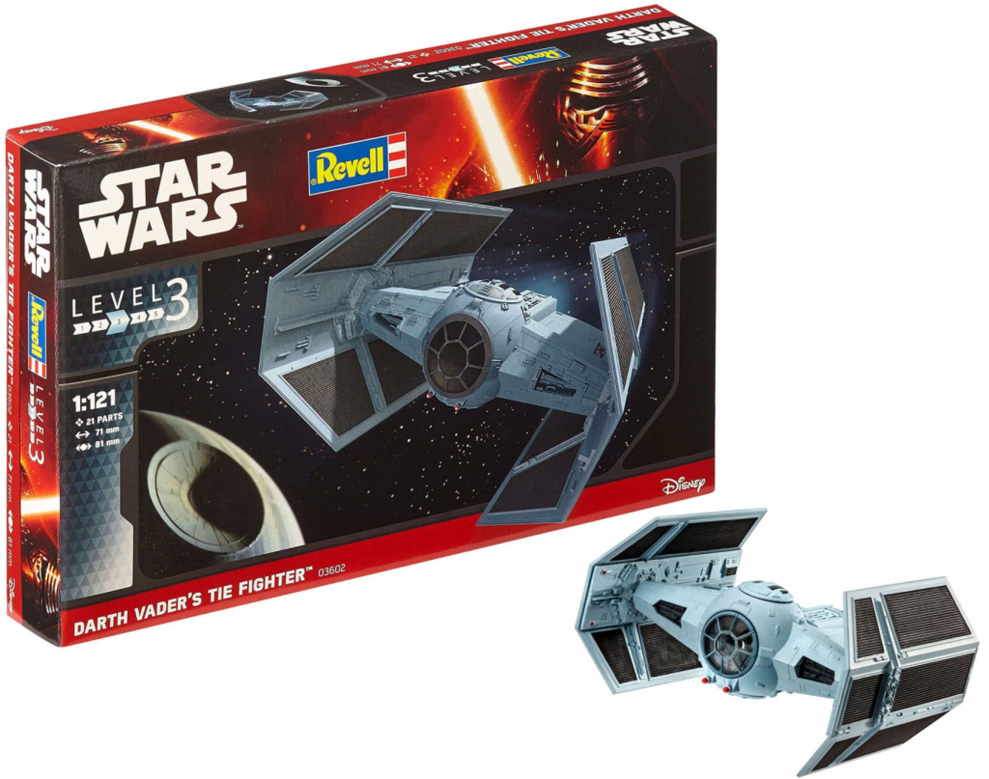 Model Revell Star Wars Darth Vader´s TIE Fighter 03602 1:121