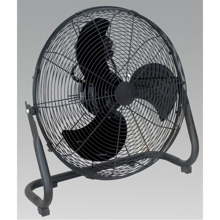 Velký kovový podlahový ventilátor Velocity Fan 46 cm
