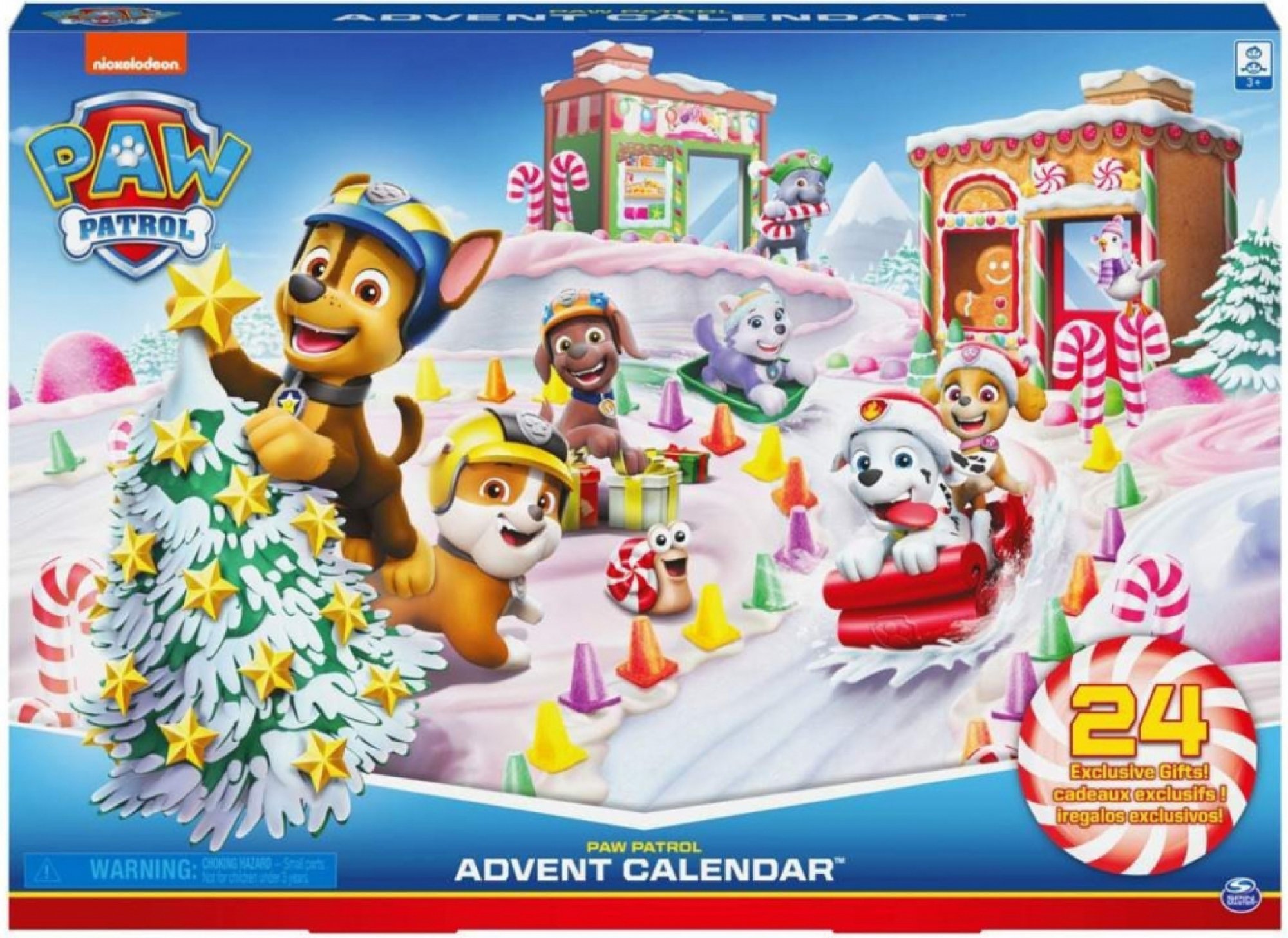 Spin Master PAW Patrol Tlapková Patrola Adventní kalendář