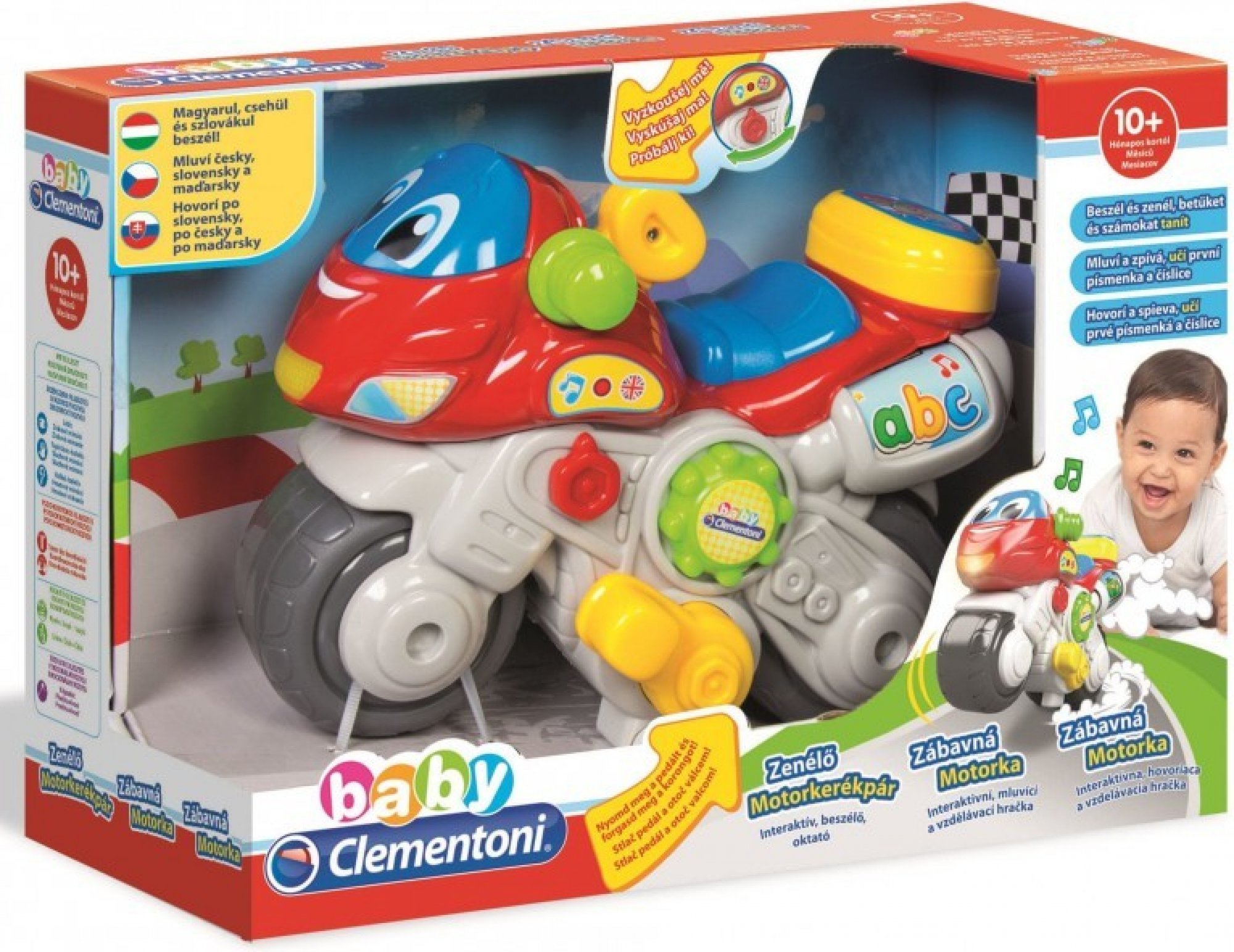 Interaktivní motorka Clementoni 
