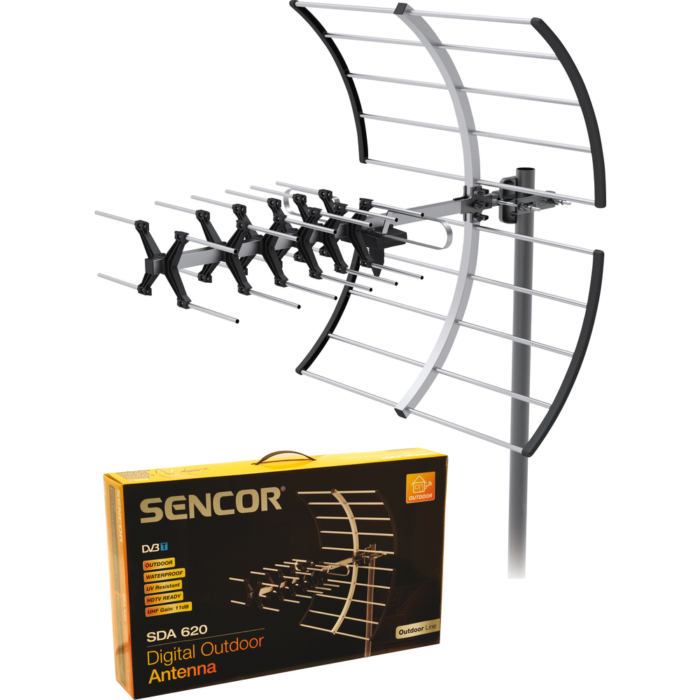 VENKOVNÍ ANTÉNA SENCOR SDA-620 DVB-T