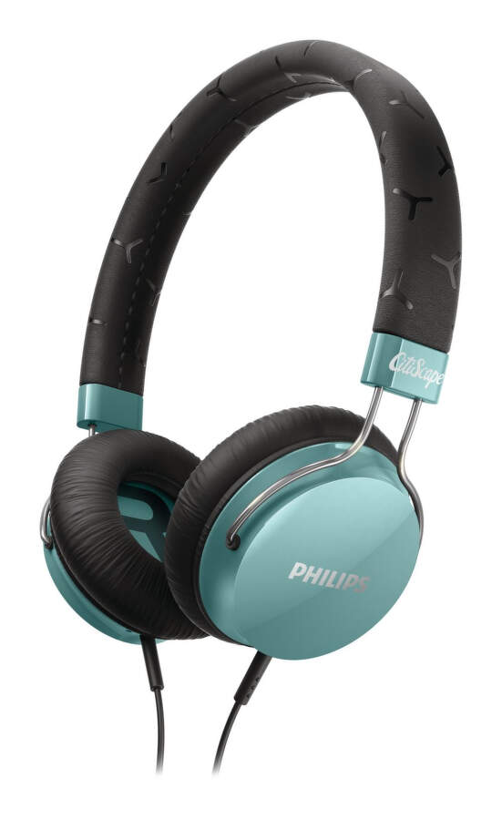 Sluchátka Philips SHL5300 - tyrkysová 