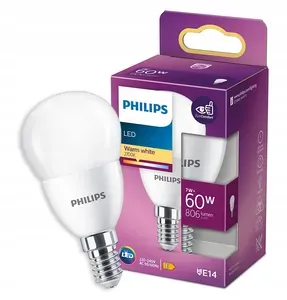 LED žárovka Philips E14 7W - 60W  806 lm 2700 K