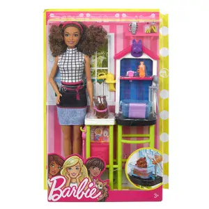 Barbie Povolání herní set Psí salón, Mattel FJB31