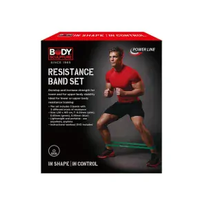 POSILOVACÍ CVIČÍCÍ GUMY - RESISTANCE BAND SET 3KS - SADA