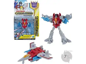 TRANSFORMERS - Transformátory Cyberverse Starscream E1884/E1902