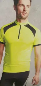 Pánské cyklistické kraťasy Newcential černo žluté vel. XL