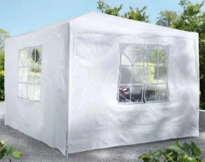 2 X BOČNÍ STĚNA ALTÁNU COUNTRYSIDE 3 X 3 M (BÍLÁ)