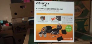 Sada hliníkového nádobí na kempování 12 ks COUNTRYSIDE
