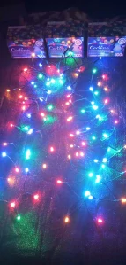 VNITŘNÍ VÁNOČNÍ OSVĚTLENÍ CORTINA 100 LED - 490 CM