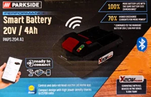AKUMULÁTOR PARKSIDE PERFORMANCE Smart 4 Ah PAPS 204 A1