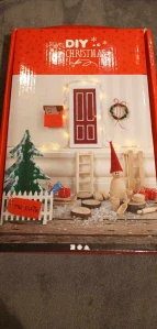 Vánoční LED kreativní sada, výzdoba a dekorace Diy Christmas