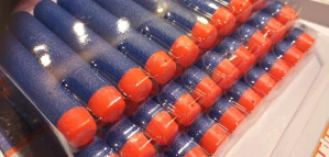 Šipky Kik kompatibilní s NERF 7,2 cm - 30 ks
