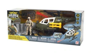 Vojenský set Soldier Force 545312 - voják s helikoptérou