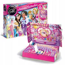 Adventní kalendář - Sada na líčení Clementoni Crazy Chic