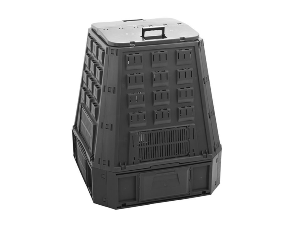 Kompostér 630 l černý IKEV630C