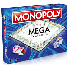 Hasbro Desková hra Monopoly Mega Edice Česko