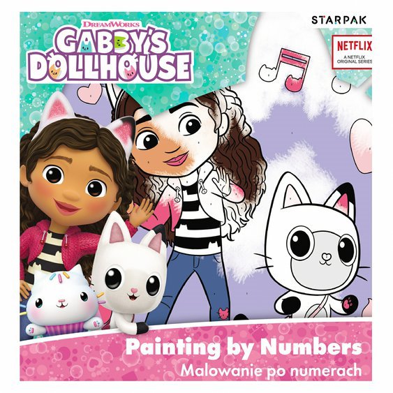 Obraz na plátně 20x20 Gabbyin domeček pro panenky STARPAK 536336