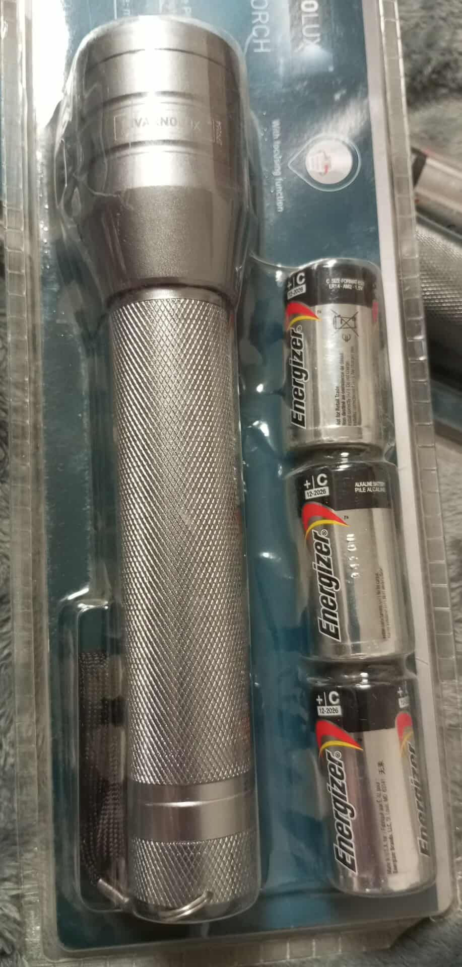 Led kovová kapesní svítilna LivarnoLux